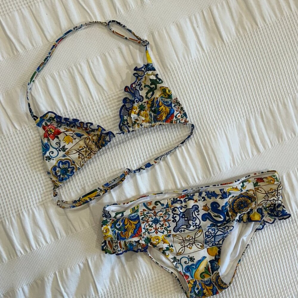 NWOT Dolce & Gabbana Youth Girls Swimsuit